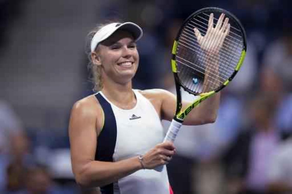 US Open - Wozniacki probleemloos naar halve finales