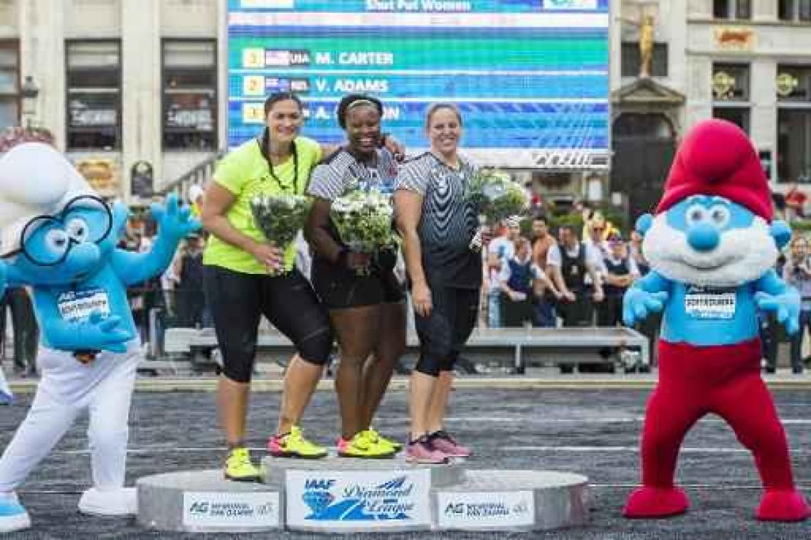 Memorial Van Damme - Michelle Carter "loves Brussels"