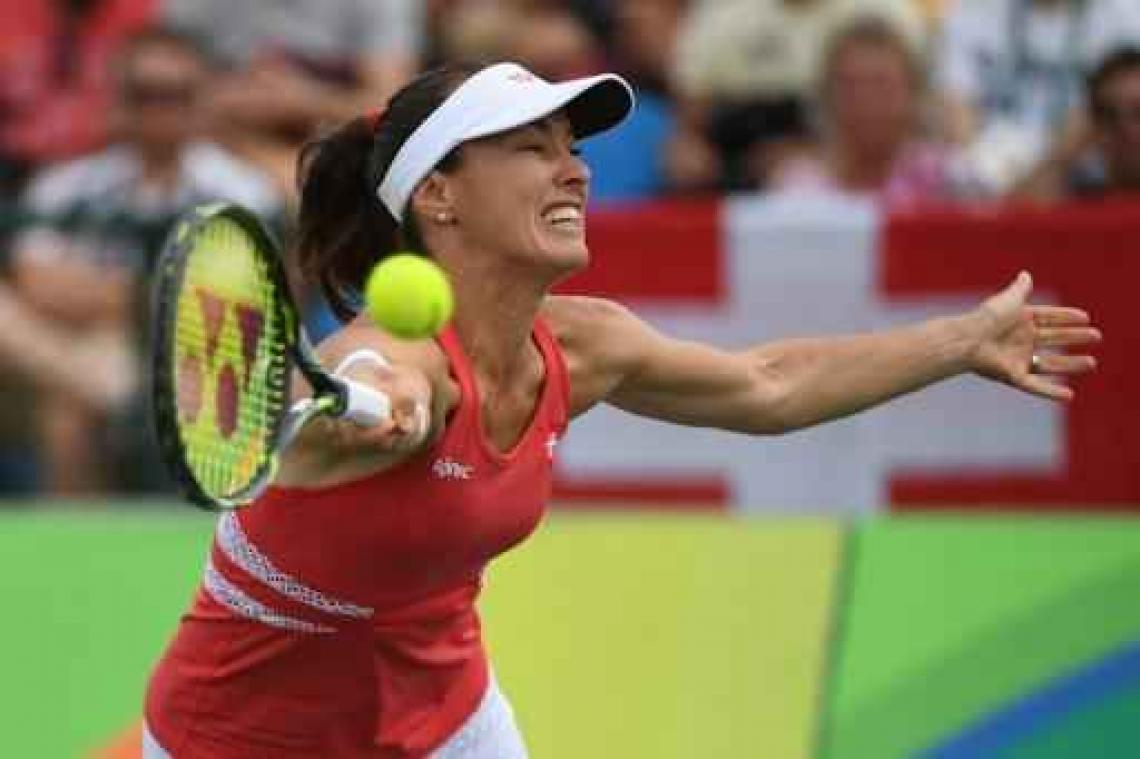 US Open - Martina Hingis zal dubbeltitel niet verlengen