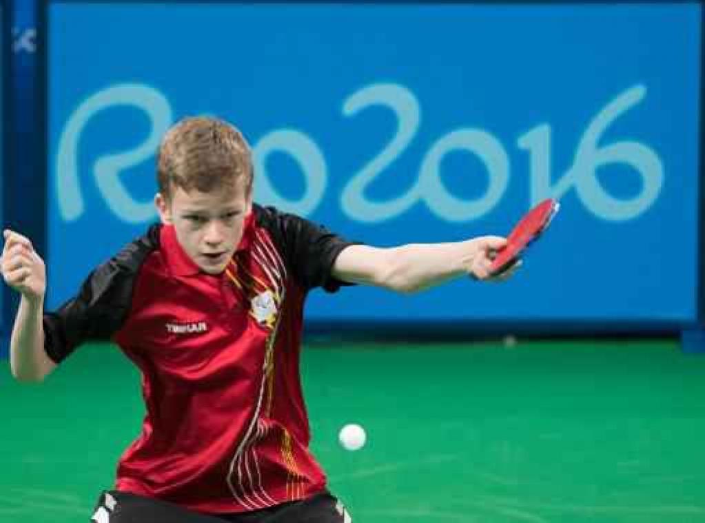 Paralympische Spelen - Laurens Devos wint ook tweede tafeltenniswedstrijd en mag naar kwartfinales