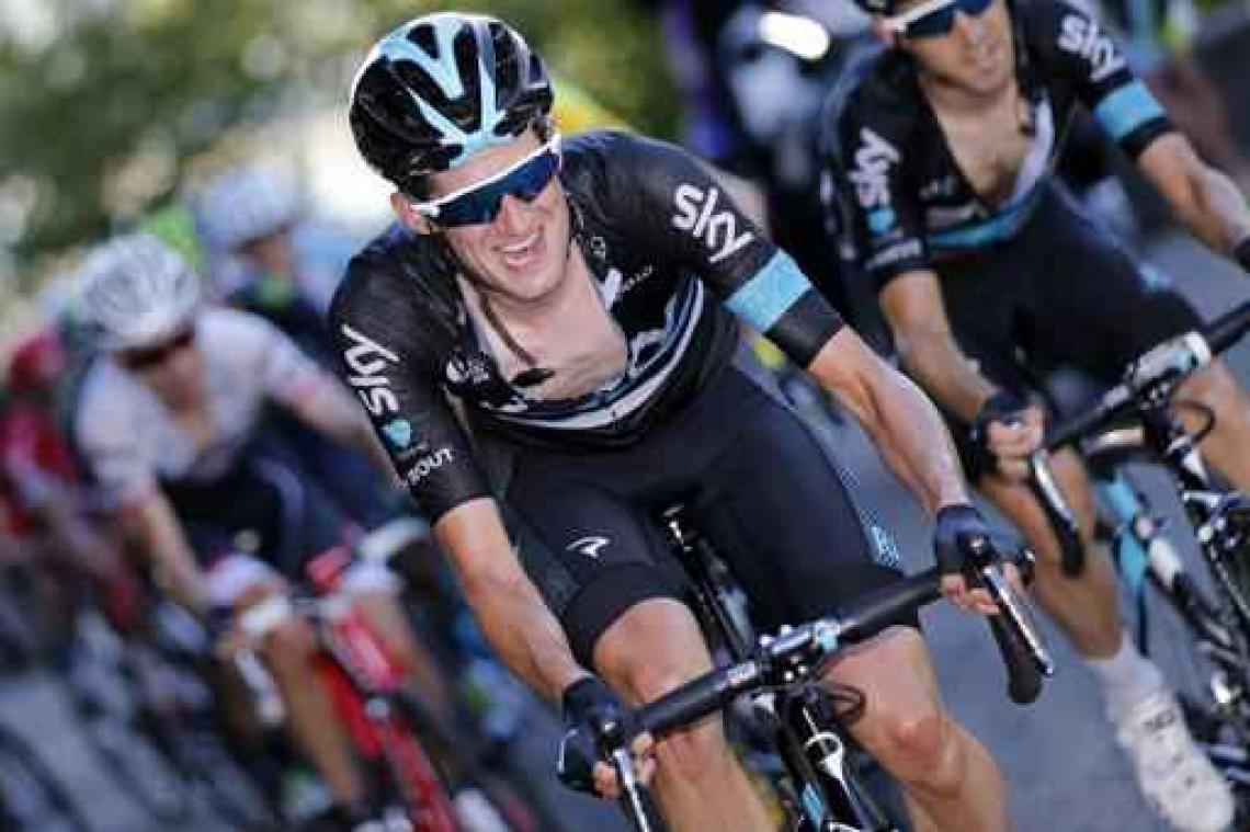 Wout Poels soleert naar zege in Ronde van Groot-Brittannië