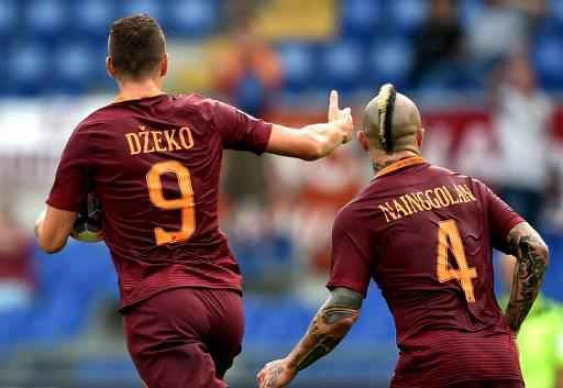 Belgen in het buitenland - Nainggolan en Roma pakken zege na regenonderbreking en inhaalmanoeuvre