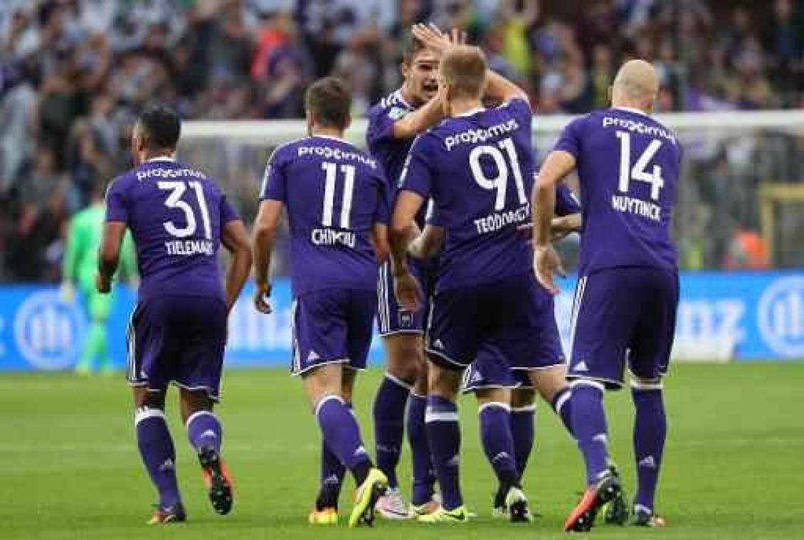 Jupiler Pro League - Anderlecht gaat na de rust over Charleroi