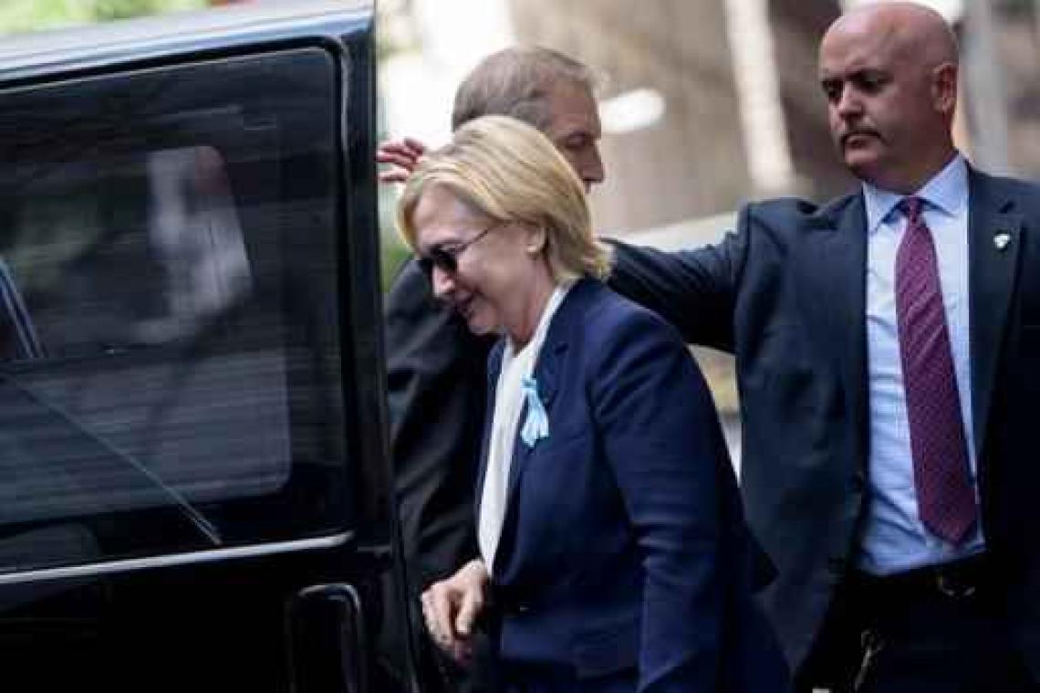 Hillary Clinton heeft longontsteking