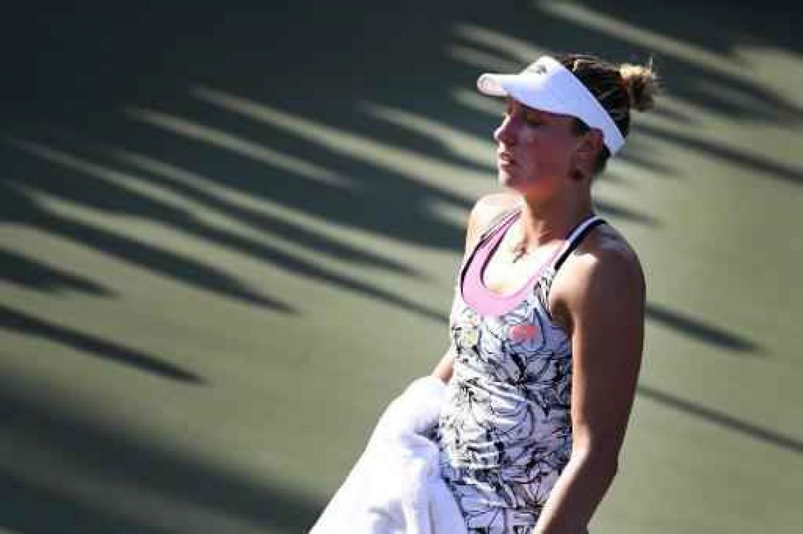 Titelverdedigster Wickmayer meteen uitgeschakeld in Tokio