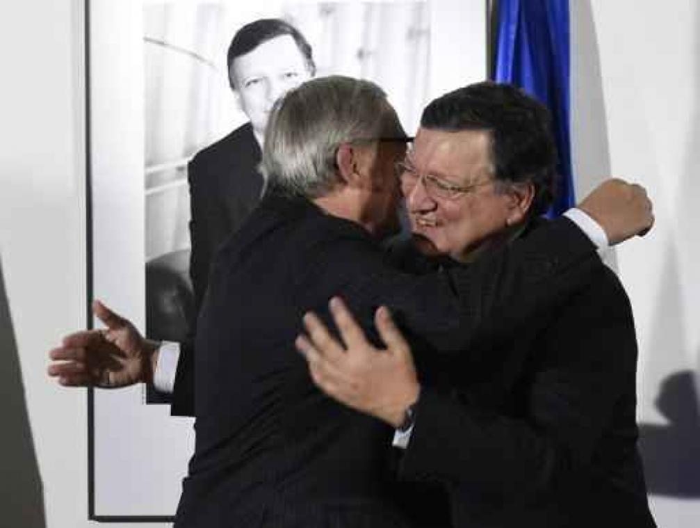 Barroso voelt zich "gediscrimineerd" na kritiek Juncker op aanstelling bij Goldman Sachs