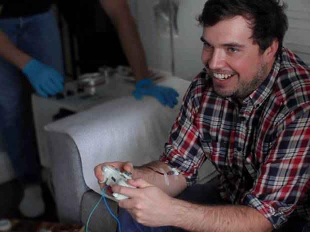 Xbox controller tapt bloed af wanneer je geraakt wordt op het spel