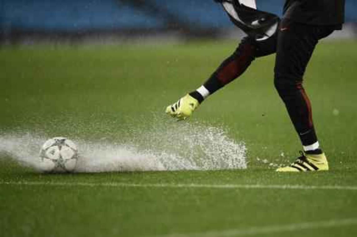 Champions League - Manchester City-Borussia Mönchengladbach afgelast omwille van hevige regenval