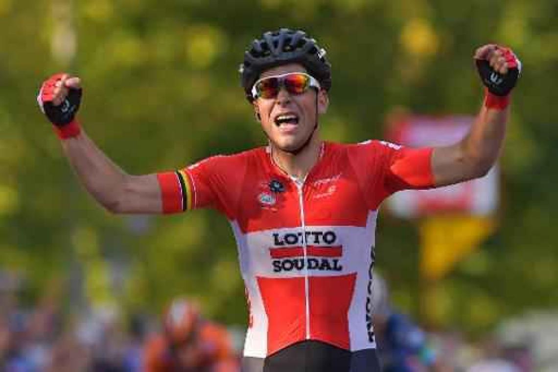 Tony Gallopin wint op Citadelle Van Namen