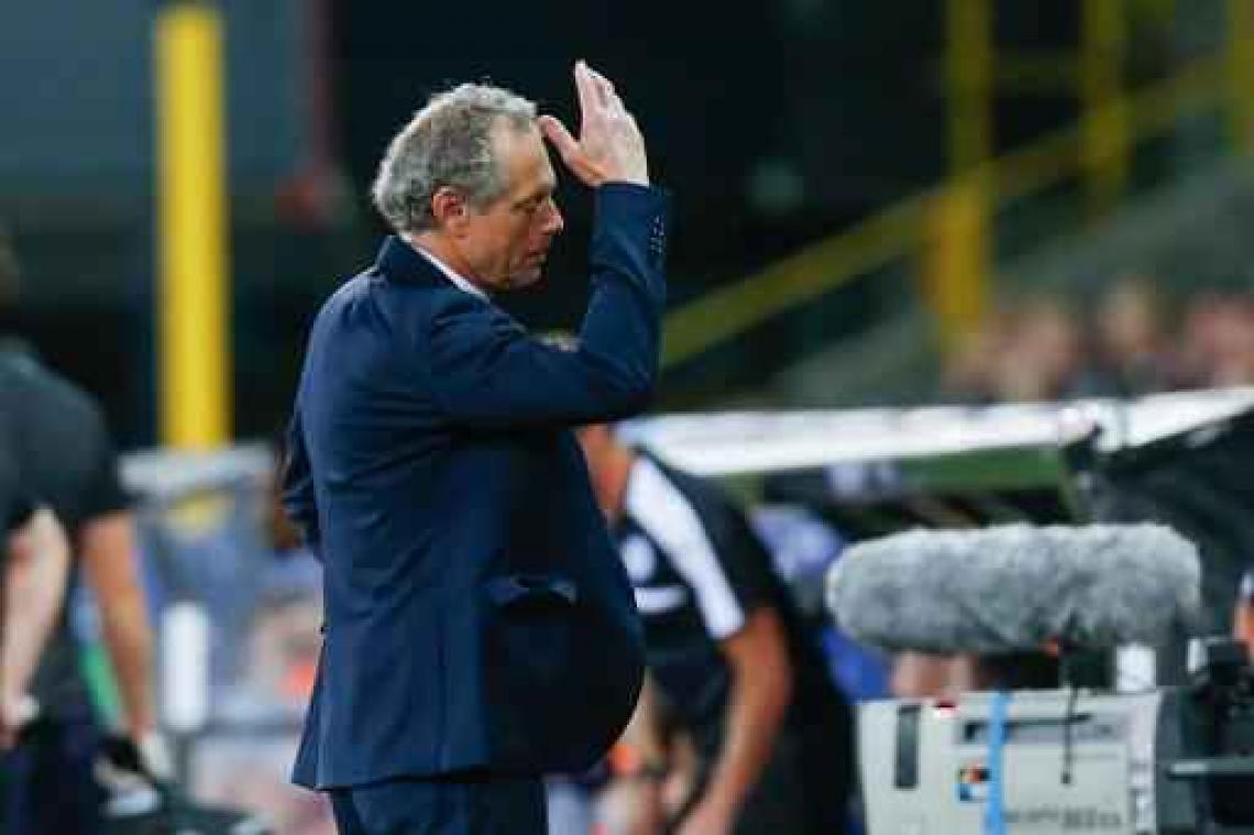 Champions League - Michel Preud'homme: "Hebben het allemaal zelf weggegeven"