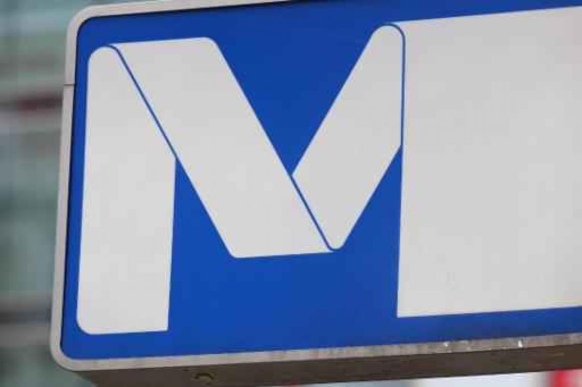 Kunstenfestival in Brusselse metro