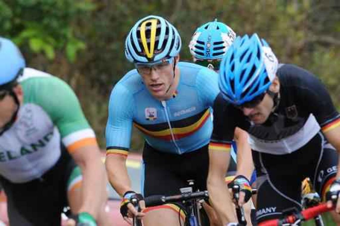 Kris Bosmans sprint naar zilver: "Toch ontgoocheld"
