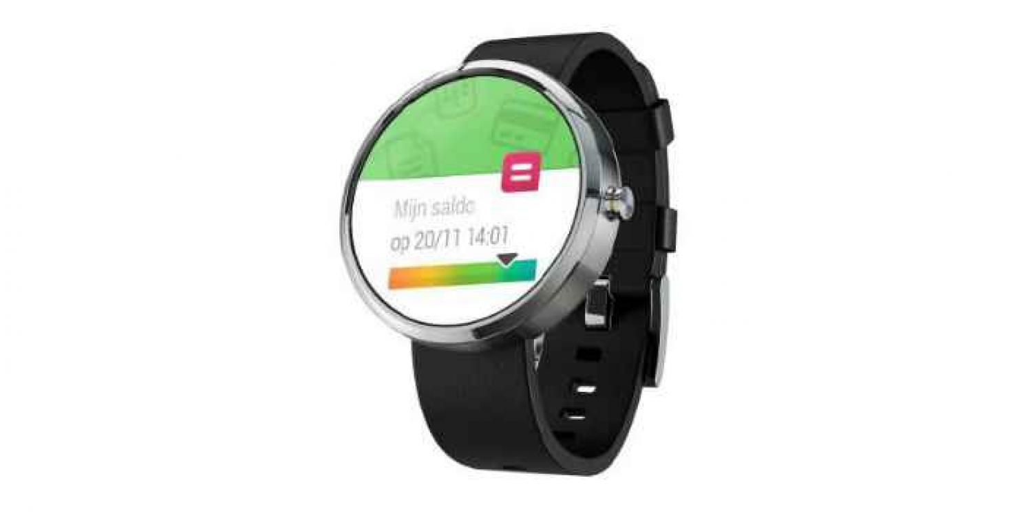 Primeur in België: Belfius lanceert de smartwatch app