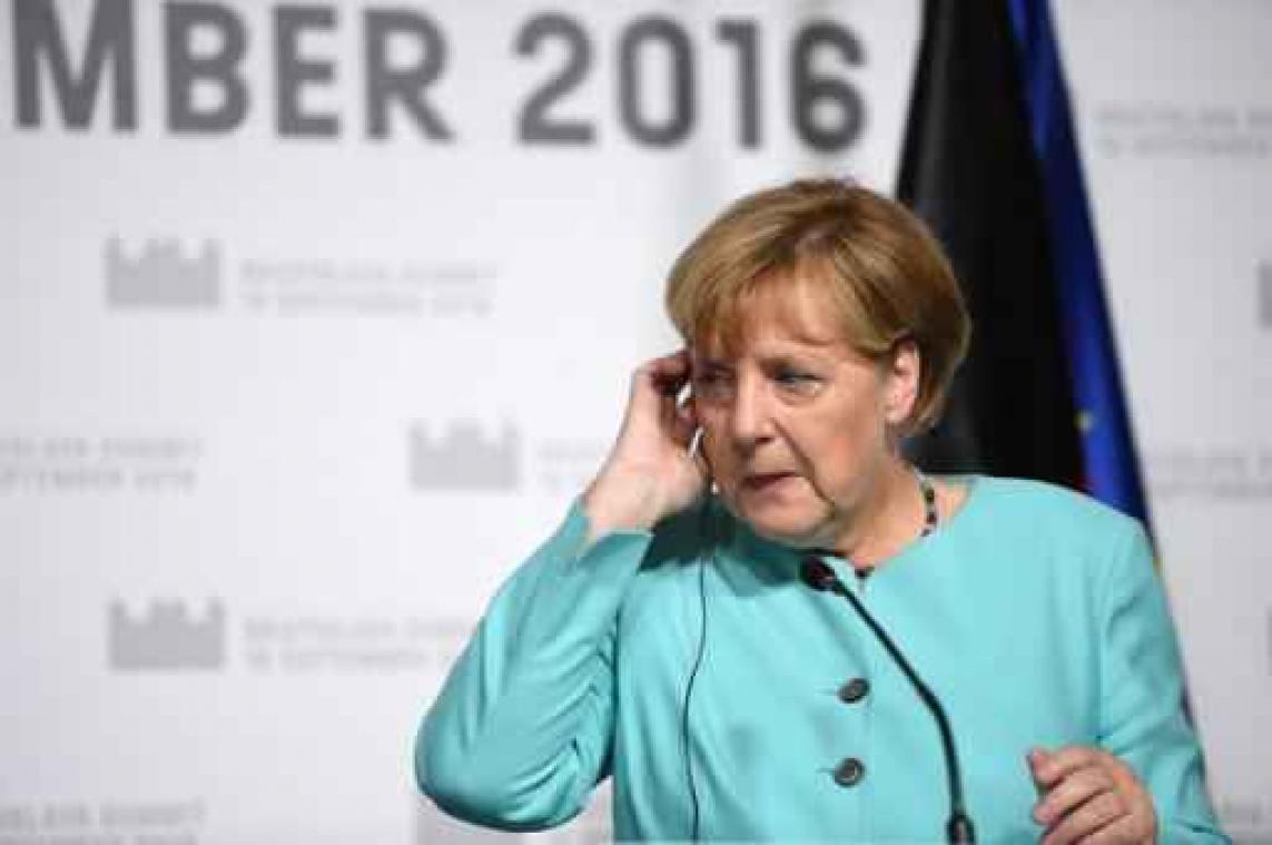 Angela Merkel wil "wir schaffen das" niet meer herhalen