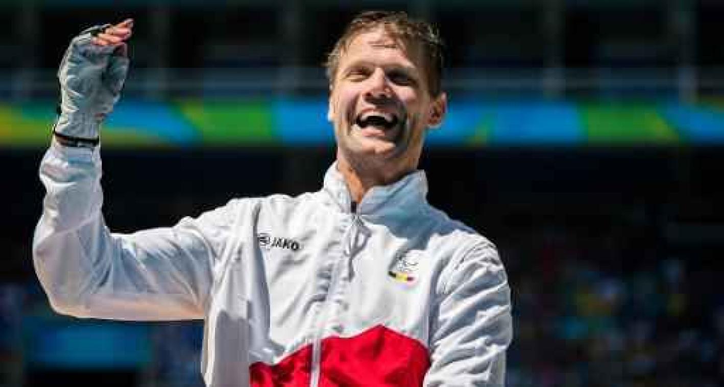 Peter Genyn wint na 100 ook 400 meter rolstoelsprint