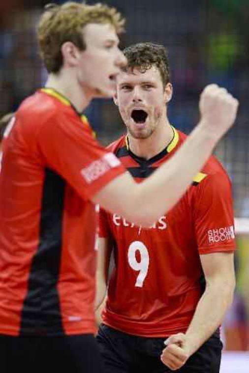 Kwal. EK volley (m) - Red Dragons boeken tegen Oekraïne tweede overwinning