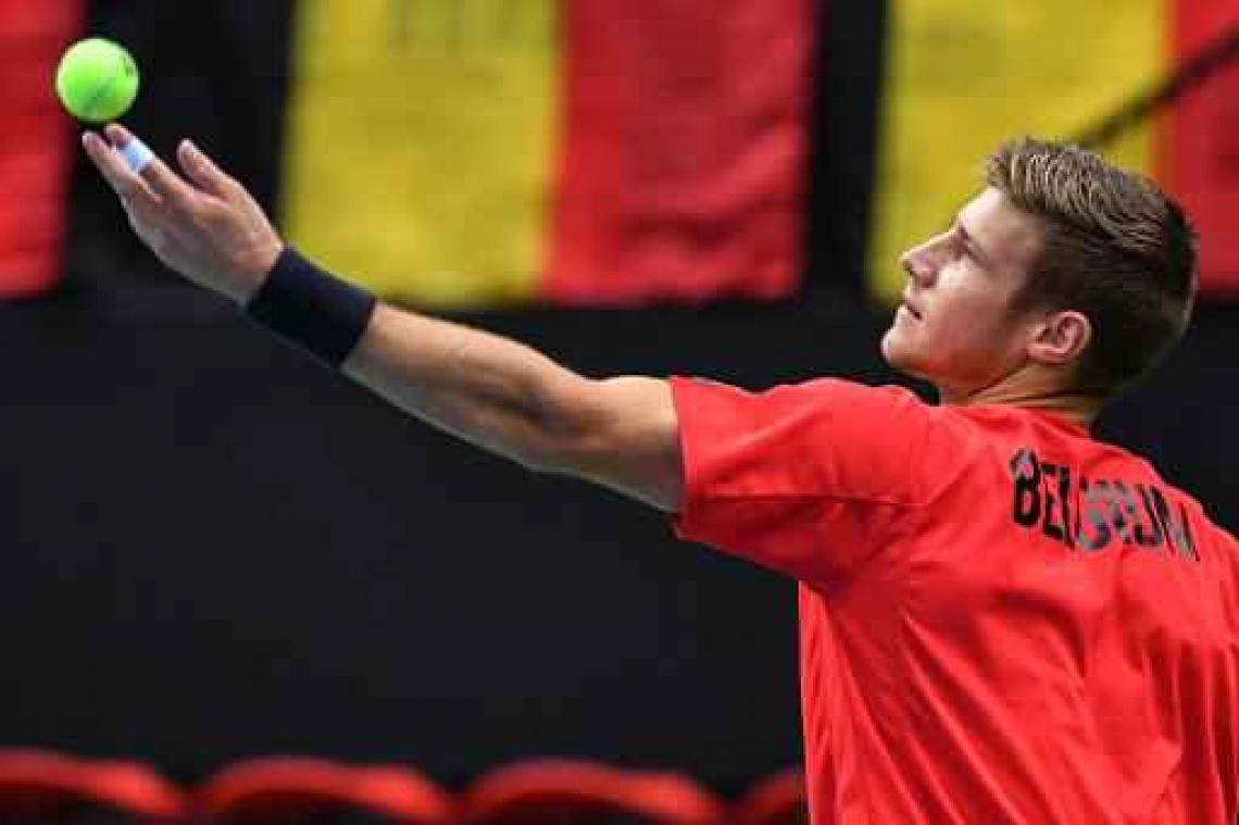 Joris De Loore verslaat Bellucci in slotwedstrijd Davis Cup-ontmoeting