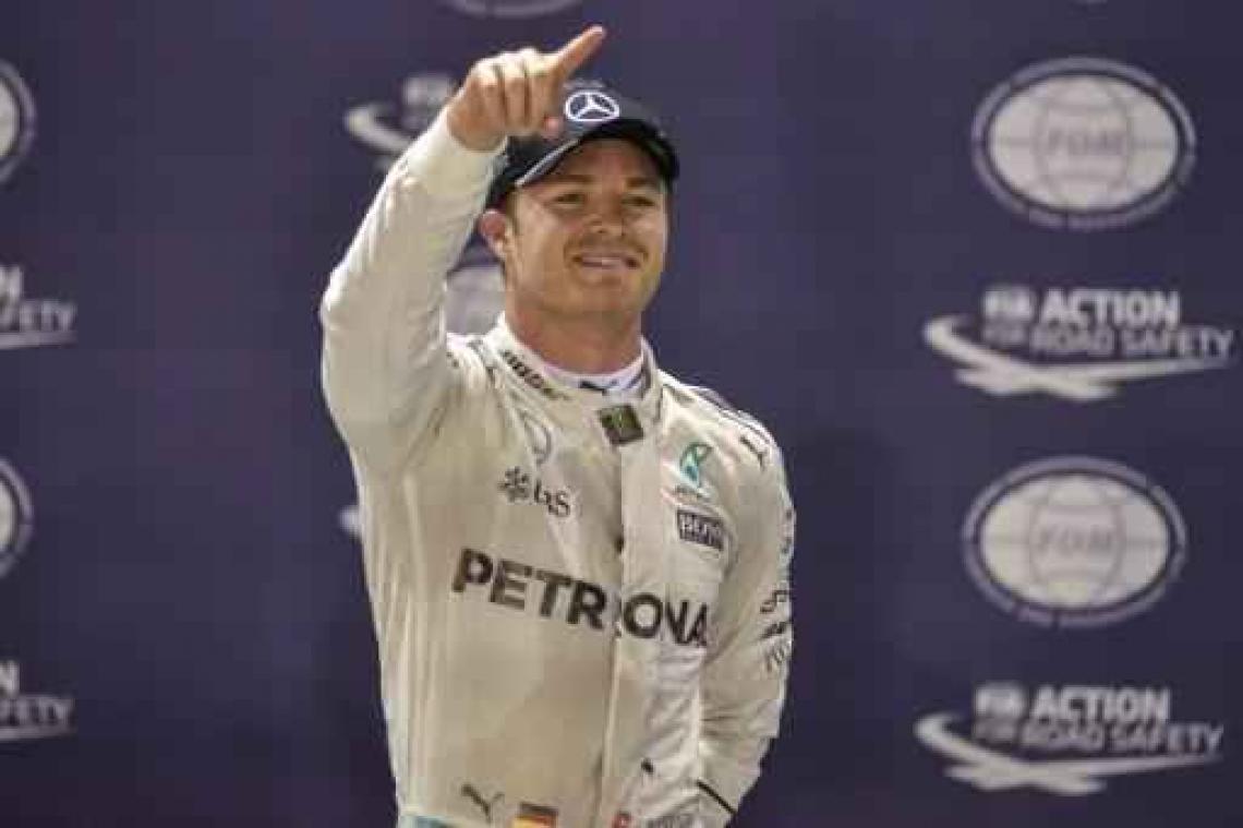 Nico Rosberg (Mercedes) slaat dubbelslag in Singapore