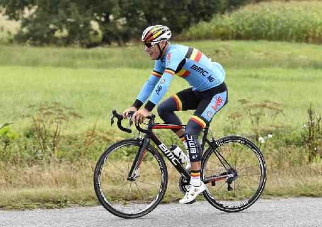 EK wielrennen - Philippe Gilbert ontgoocheld met achtste plaats