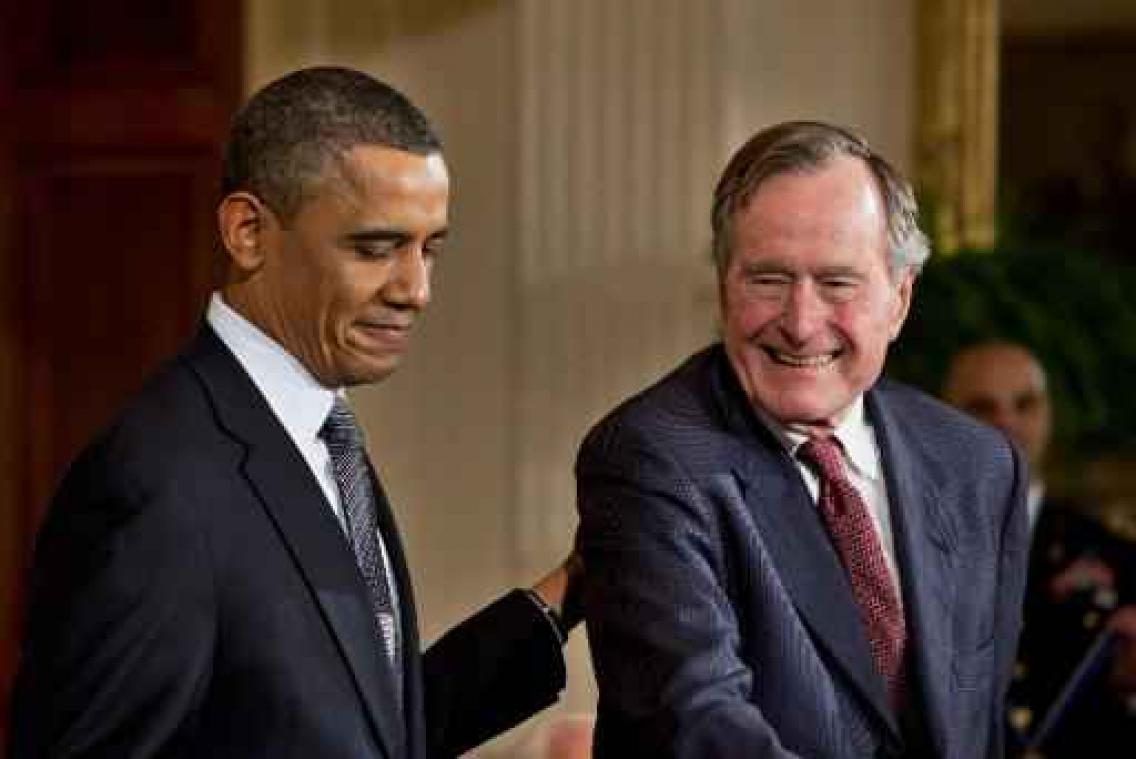 Race Witte Huis - "George Bush Senior zal stemmen voor Clinton"