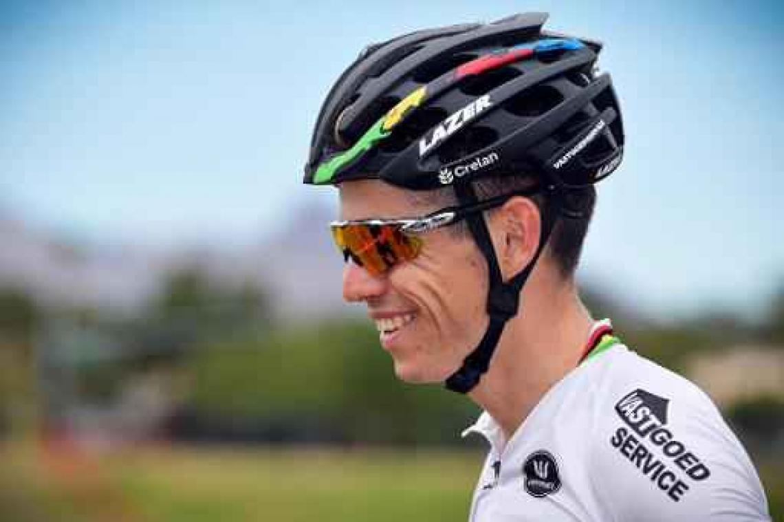 Geen maat op Wout van Aert bij eerste Wereldbekermanche in Las Vegas