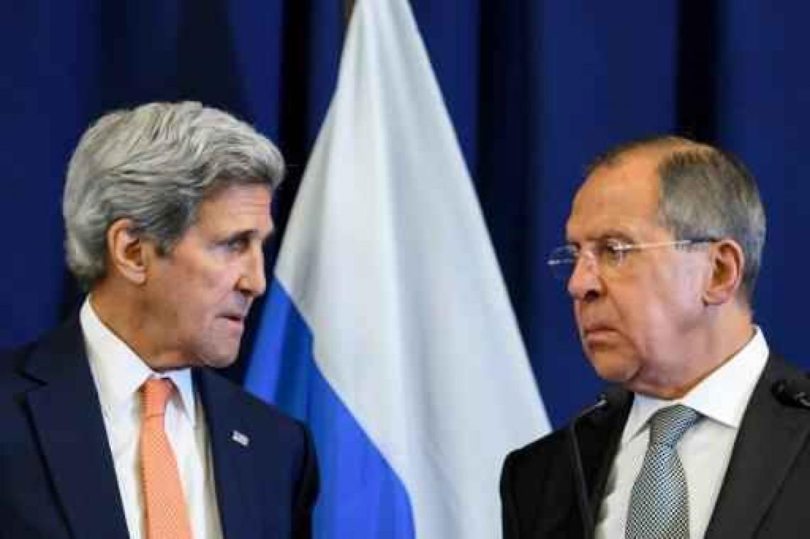Amerikaanse en Russische buitenlandministers overleggen in New York omtrent Syrisch geweld