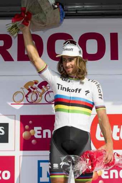 Tweede sprintzege op rij levert Sagan leidersplaats op