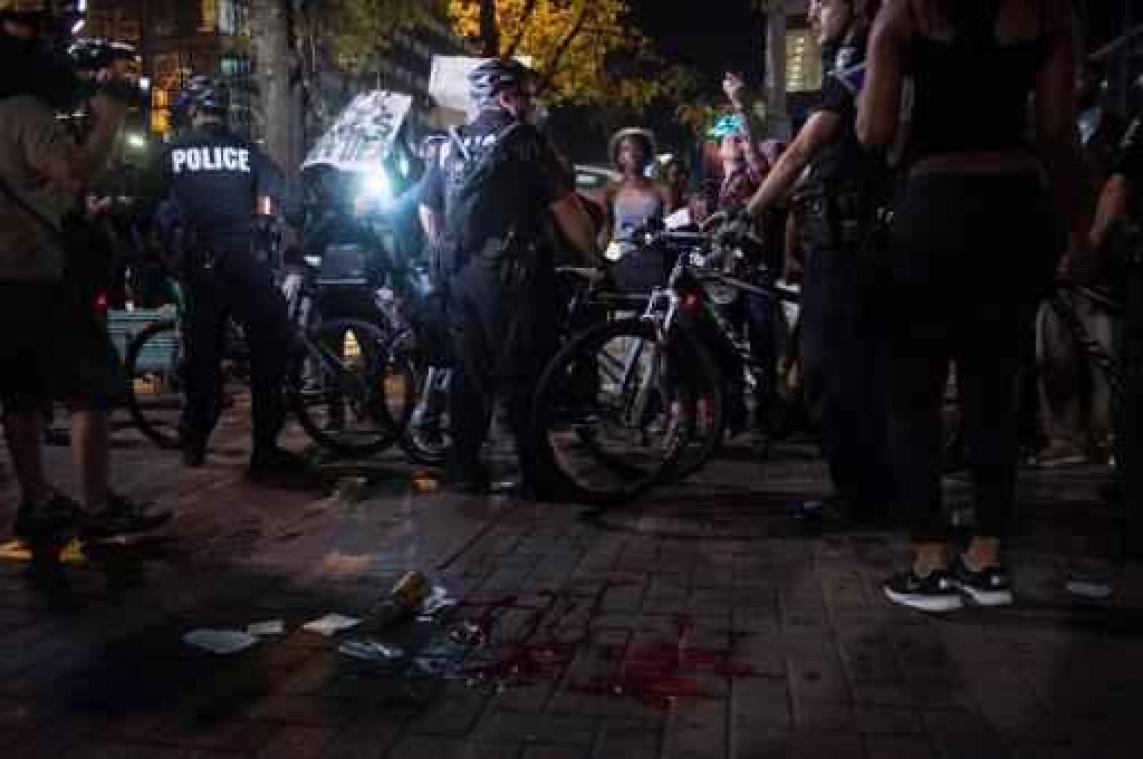 Politiegeweld VS - Avondklok in Charlotte op derde avond van manifestaties