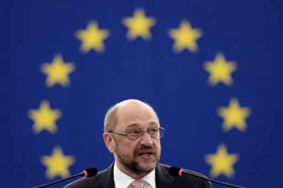 Vluchtelingencrisis - Schulz pleit voor vluchtelingenakkoord met Egypte
