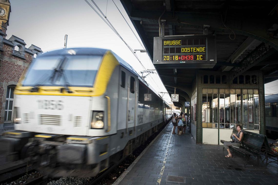 Zachte winter doet treinen stipter rijden