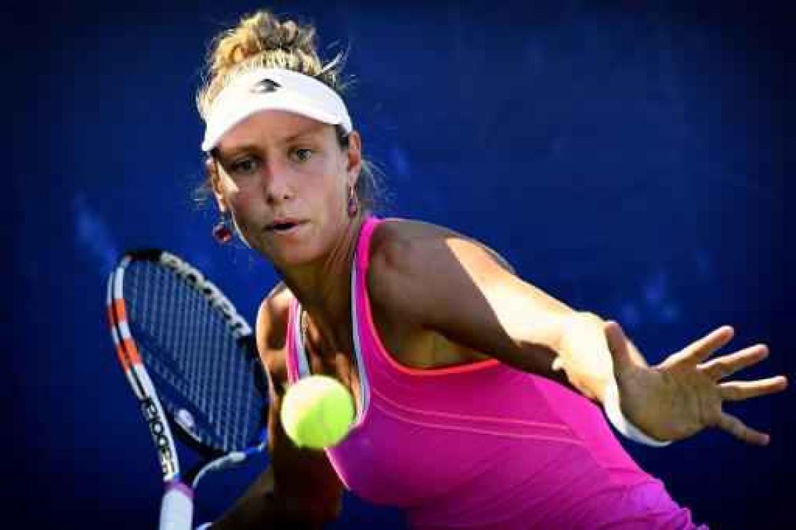 Yanina Wickmayer neemt goede start op WTA Wuhan