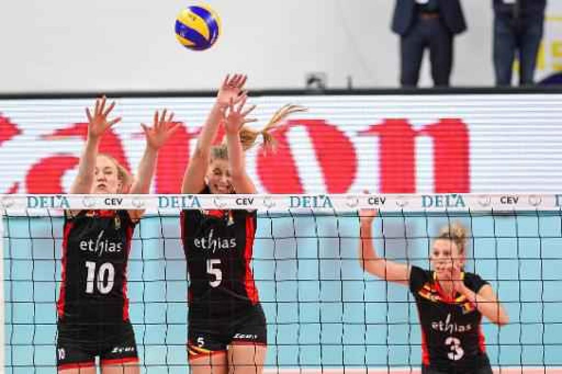 Kwal. EK volley (v) - Yellow Tigers sluiten tegen Spanje af in schoonheid