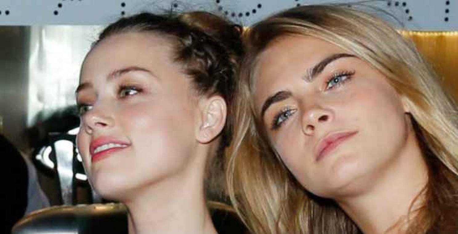 Amber Heard gelinkt aan Cara Delevingne