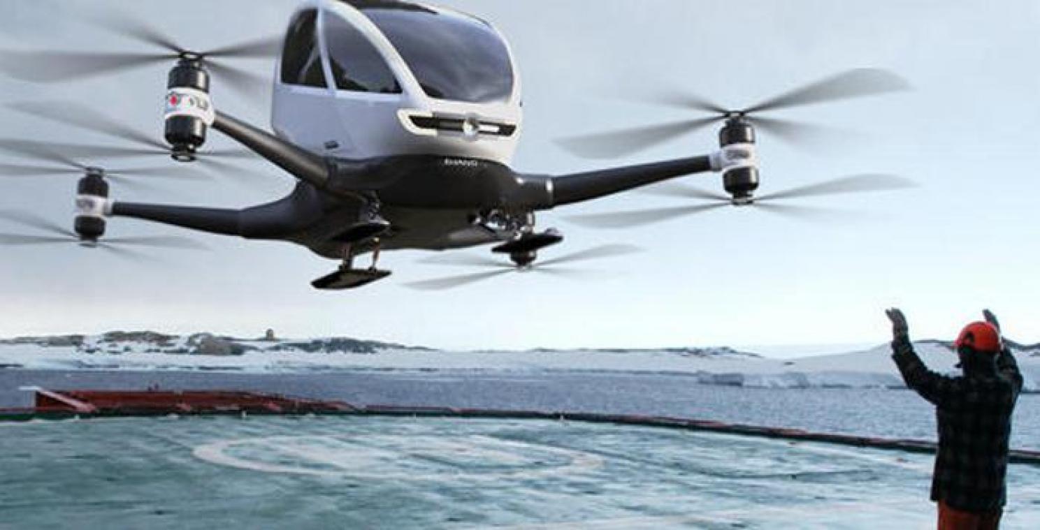 Uber experimenteert met taxidrones