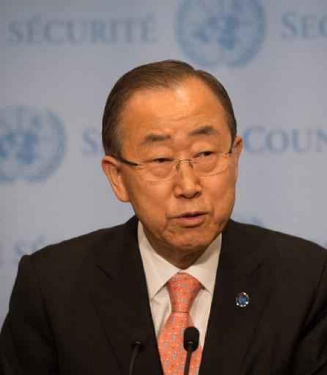 Ban Ki-moon huldigt Shimon Peres