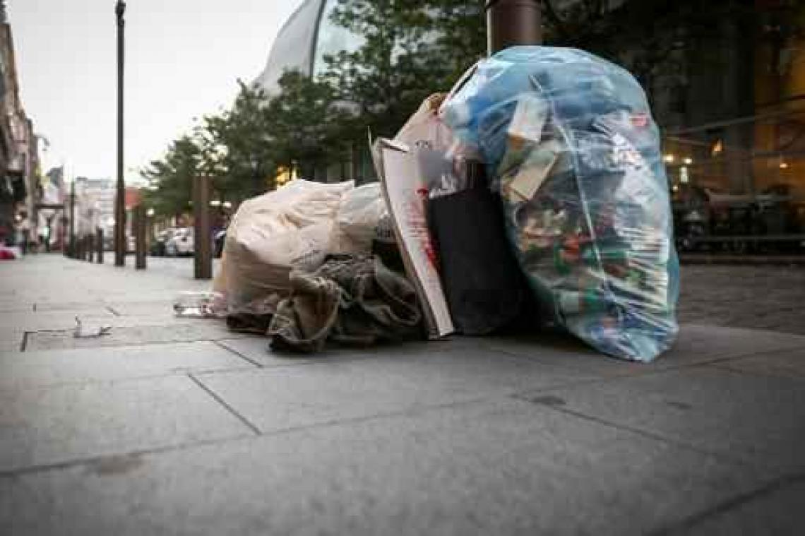 Afvalophaling en kinderopvang sterk verstoord in Antwerpen