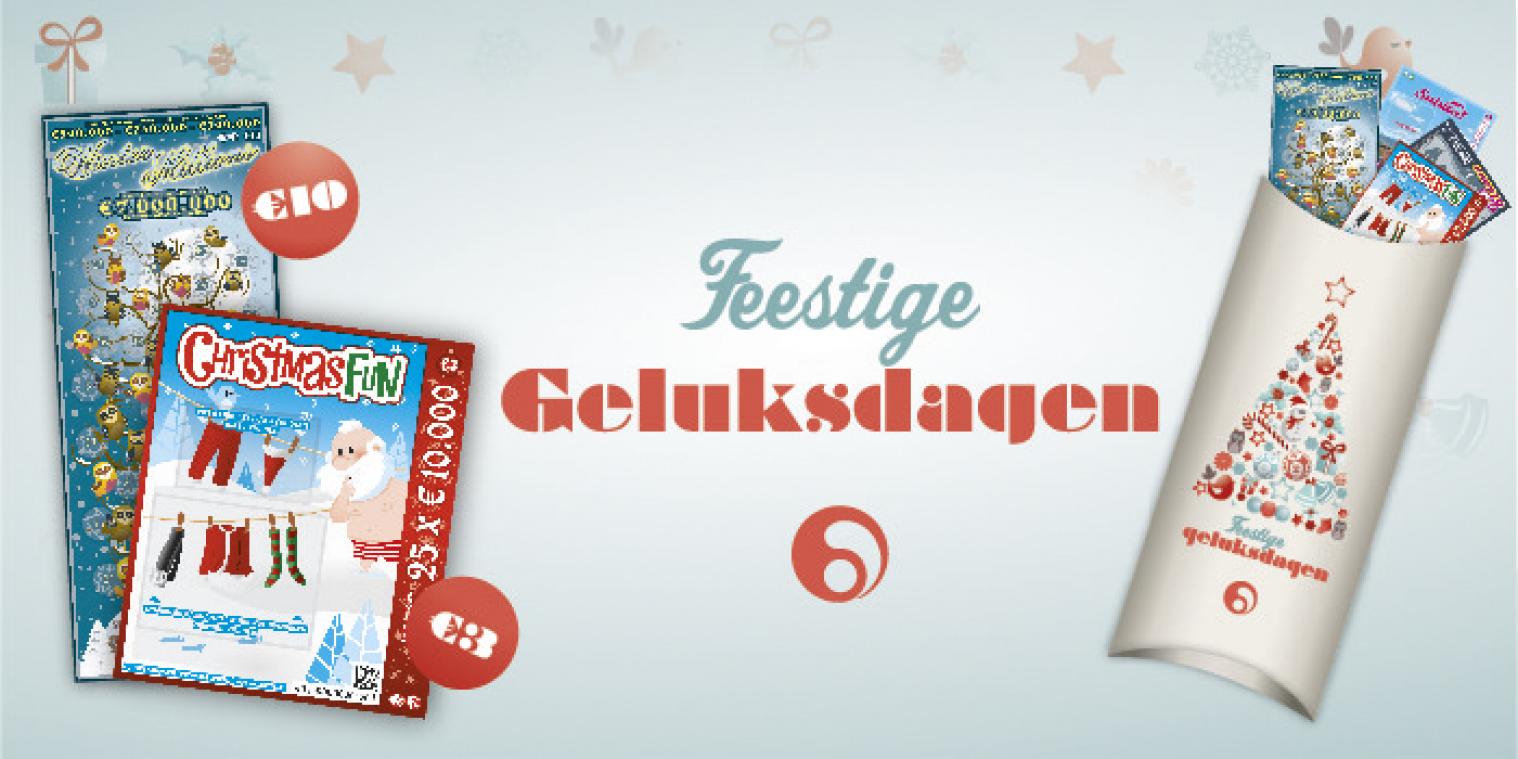 Dit najaar vier je Feestige Geluksdagen dankzij de Nationale Loterij!