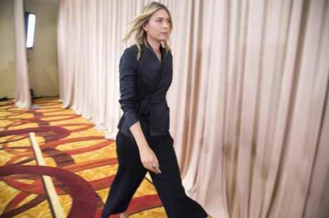 Sharapova twee jaar geschorst - TAS maakt beslissing dinsdag bekend