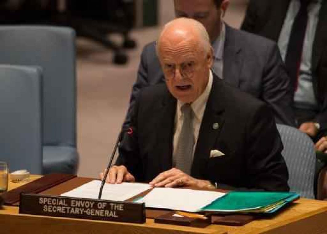 Geweld Syrië - VN willen politieke oplossing ondanks opschorting vredesgesprekken