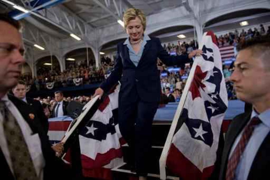 Clinton bouwt voorsprong tot 5 procentpunt uit na eerste debat