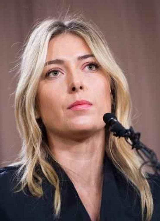 Internationaal Sporttribunaal geeft Maria Sharapova strafvermindering