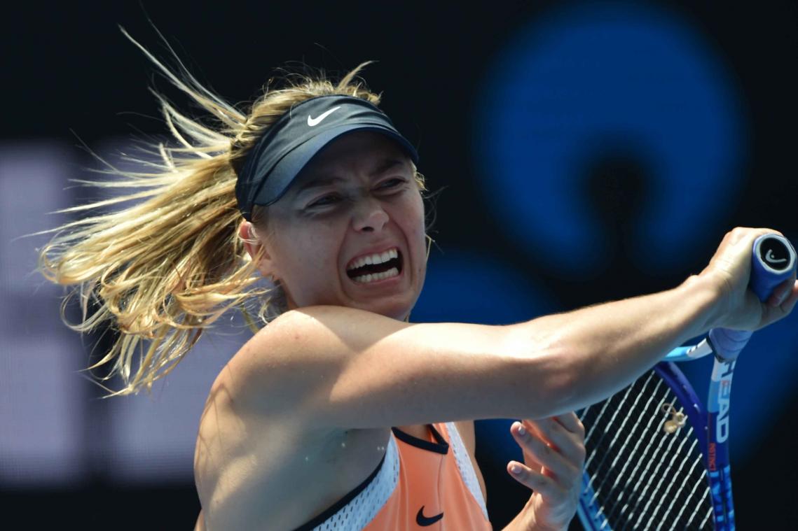 Sharapova krijgt strafvermindering