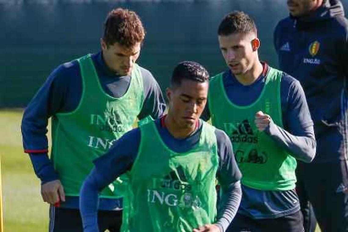 Geen Radja Nainggolan en Thorgan Hazard op training, Tielemans blijft bij selectie