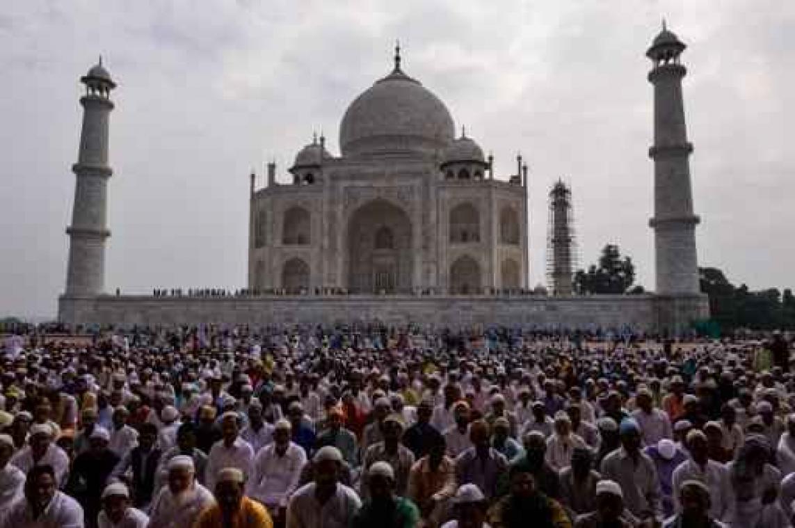 Taj Mahal krijgt een opfrisbeurt
