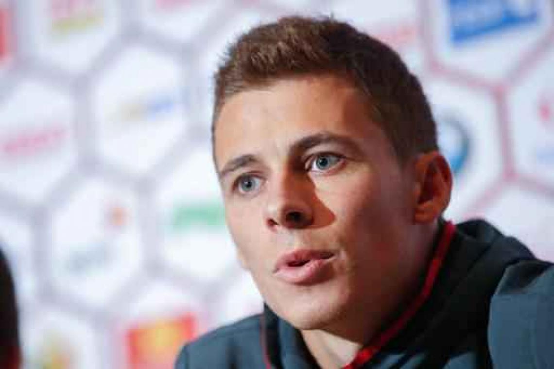 Rode Duivels - Thorgan Hazard start niet tegen Bosnië-Herzegovina