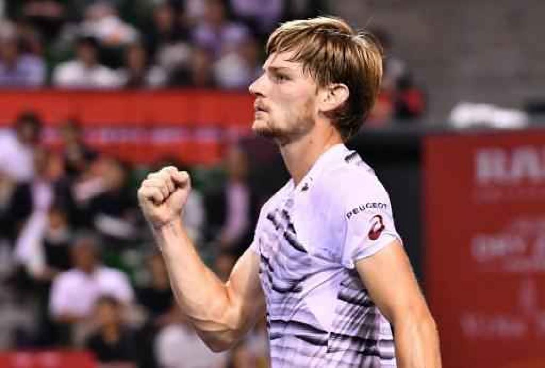 ATP Shanghai - David Goffin botst op Juan Martin del Potro in eerste ronde