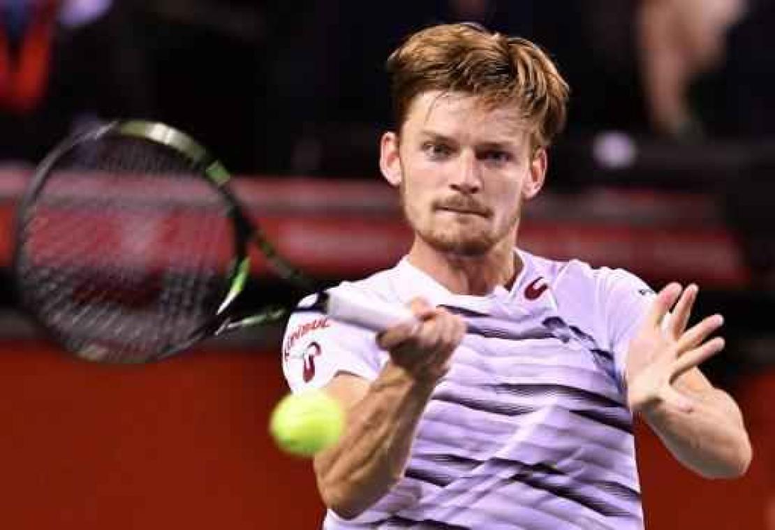 ATP Tokio - David Goffin speelt tegen Nick Kyrgios om toernooiwinst