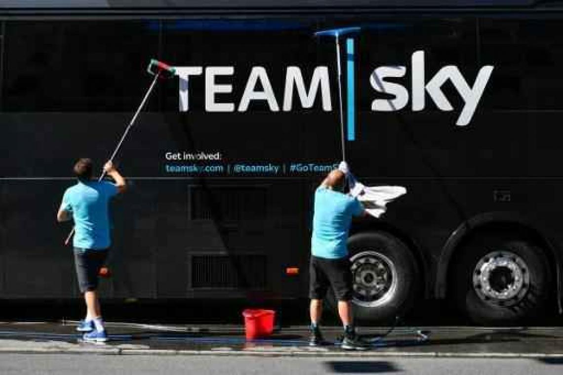Team Sky belooft medewerking in onderzoek naar dopingaantijgingen