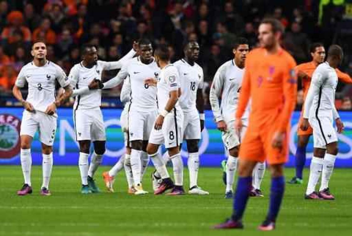 Kwal. WK 2018 - Oranje verliest van Frankrijk
