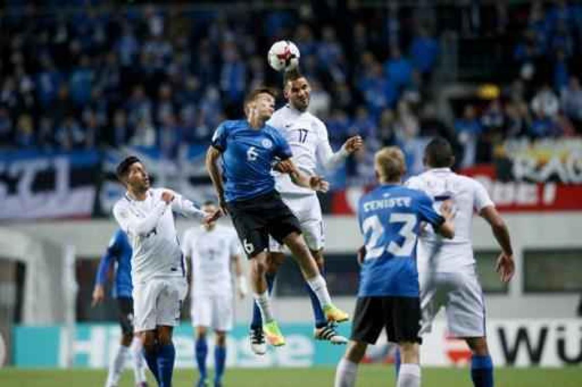 Rode Duivels - Ook Griekenland behoudt maximum na 0-2 zege in Estland